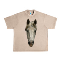 French Oak horse head Urban Heavy Tee - RanaPortraitStore