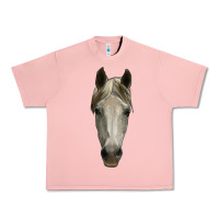 Salmon horse head Urban Heavy Tee - RanaPortraitStore