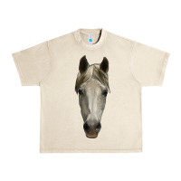 Sandshell horse head Urban Heavy Tee - RanaPortraitStore