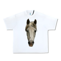 White horse head Urban Heavy Tee - RanaPortraitStore