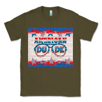 Army Green American dude Classic Tee - HRA Design Shop