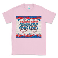 Bubblegum Pink American dude Classic Tee - HRA Design Shop