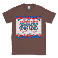 Chestnut American dude Classic Tee - HRA Design Shop