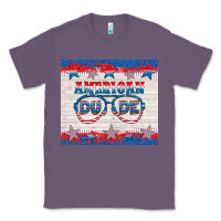 Lavender American dude Classic Tee - HRA Design Shop