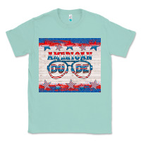 Seafoam American dude Classic Tee - HRA Design Shop