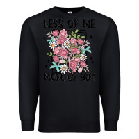 Black less of me more of him Premium Sweatshirt - MaliasSmallBusiness
