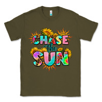 Army Green chase the sun Classic Tee - AdoDesignShop