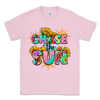 Bubblegum Pink chase the sun Classic Tee - AdoDesignShop