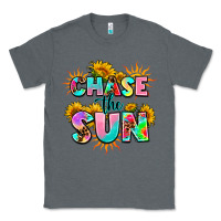 Charcoal Heather chase the sun Classic Tee - AdoDesignShop