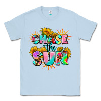 Dusty Blue chase the sun Classic Tee - AdoDesignShop