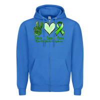True Royal peace love cure non hodgkin's lymphoma Zipper Hoodie - Jasminsmagicworld