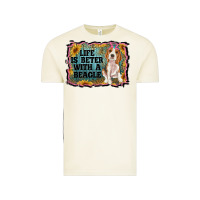 Life Is Better With A Beagle Vintage Tee | Teevron