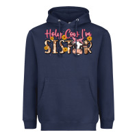 Navy holy cow i'm sister Heavyweight Hoodie - MaliasSmallBusiness