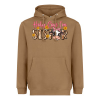 Toasted Coconut holy cow i'm sister Heavyweight Hoodie - MaliasSmallBusiness
