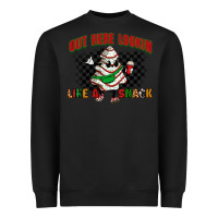 Black out here lookin like a snack Heavyweight Sweatshirt - Zillion Design Studio