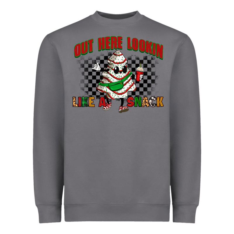 Out Here Lookin Like A Snack Heavyweight Sweatshirt by Zillion Design Studio | Teevron