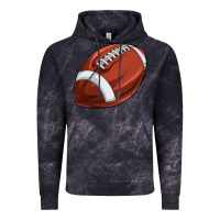 Cloud Black football Vintage Hoodie - texasbilliewilder