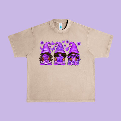 Domestic Violence Warrior Afro Gnomes Urban Heavy Tee Designed By Texasbilliewilder