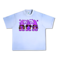Grape Ice Domestic Violence Warrior Afro Gnomes Urban Heavy Tee - texasbilliewilder