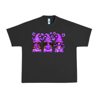Pigment Black Domestic Violence Warrior Afro Gnomes Urban Heavy Tee - texasbilliewilder