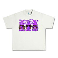 Pistachio Domestic Violence Warrior Afro Gnomes Urban Heavy Tee - texasbilliewilder