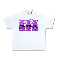 White Domestic Violence Warrior Afro Gnomes Urban Heavy Tee - texasbilliewilder
