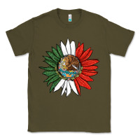 Army Green mexico sunflower Classic Tee - HRA Design Shop