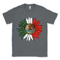 Charcoal Heather mexico sunflower Classic Tee - HRA Design Shop