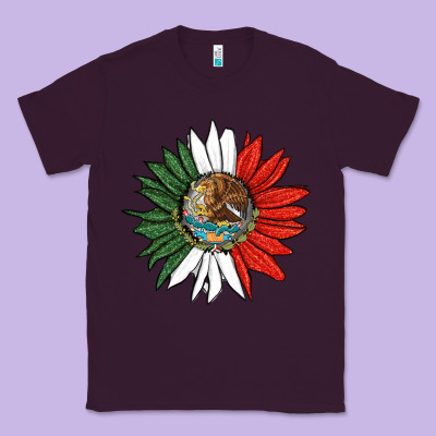 Mexico Sunflower Classic Tee Designed By Hra Design Shop