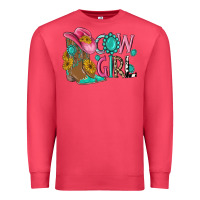 Cardinal cow girl western boots Premium Sweatshirt - MaliasSmallBusiness