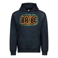 Navy Leopard Pattern Babe Tried Urban Hoodie - Bettercallsaul