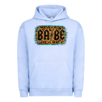 Pigment Grape Ice Leopard Pattern Babe Tried Urban Hoodie - Bettercallsaul