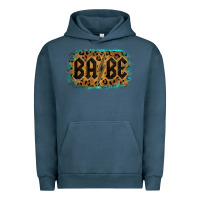 Pigment Midnight Navy Leopard Pattern Babe Tried Urban Hoodie - Bettercallsaul