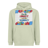 Matcha see the ability not the disability Heavyweight Hoodie - MaliasSmallBusiness