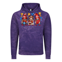Cloud Purple football gnome with element Vintage Hoodie - texasbilliewilder