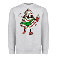 Heather Grey little debbie christmas tree cakes Heavyweight Sweatshirt - Zillion Design Studio