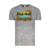 Cloud Rock basketball grandma with leopard Vintage Tee - Zillion Design Studio