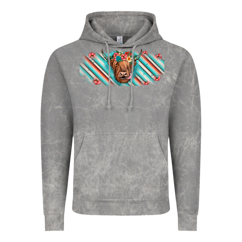 Cow Floral Vintage Hoodie by JahusDesignShop | Teevron