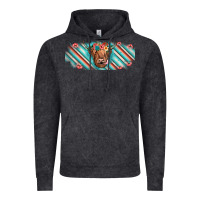 Vintage Black cow floral Vintage Hoodie - JahusDesignShop