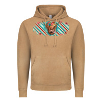 Vintage Camel cow floral Vintage Hoodie - JahusDesignShop