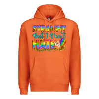 Carrot LGBTQ+ Straight But I Don't Hate Premium Hoodie - BundleAndBundleShop