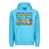 Ocean Blue LGBTQ+ Straight But I Don't Hate Premium Hoodie - BundleAndBundleShop