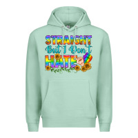 Seafoam LGBTQ+ Straight But I Don't Hate Premium Hoodie - BundleAndBundleShop