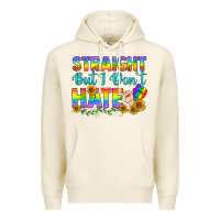 Tofu LGBTQ+ Straight But I Don't Hate Premium Hoodie - BundleAndBundleShop