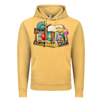 Vintage Mustard teachers change the world Vintage Hoodie - Zillion Design Studio