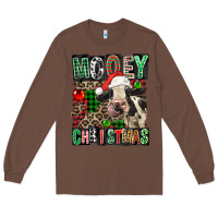 Chestnut Mooey christmas Long Sleeve Tee - FaDigitalArtStudio
