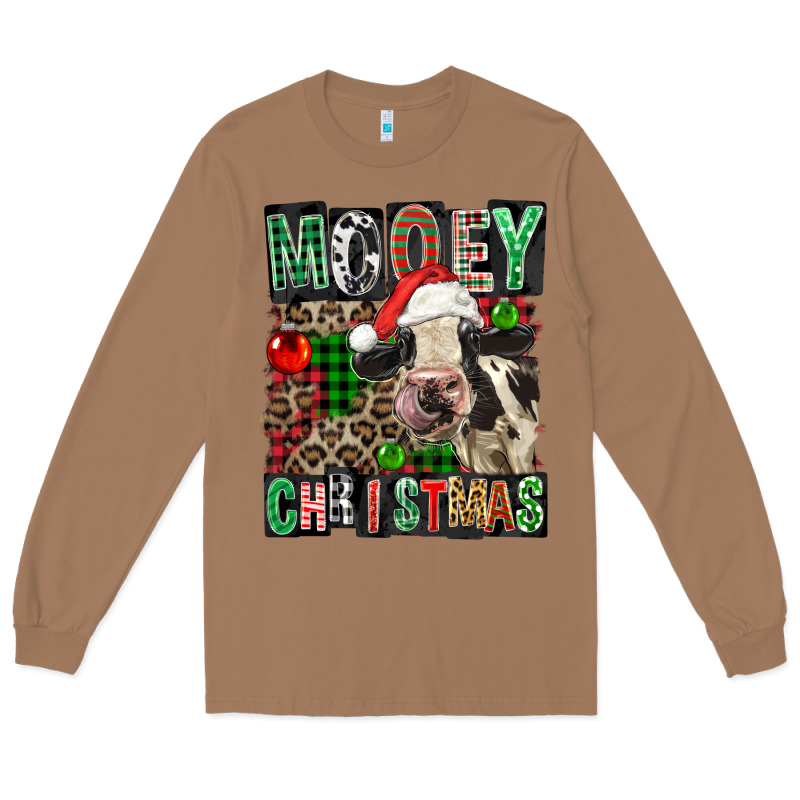 Mooey Christmas Long Sleeve Tee by FaDigitalArtStudio | Teevron