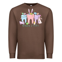 Chestnut happy easter teeth Premium Sweatshirt - MaliasSmallBusiness