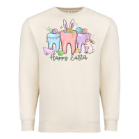 Sandshell happy easter teeth Premium Sweatshirt - MaliasSmallBusiness