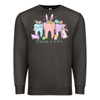 Smoke happy easter teeth Premium Sweatshirt - MaliasSmallBusiness